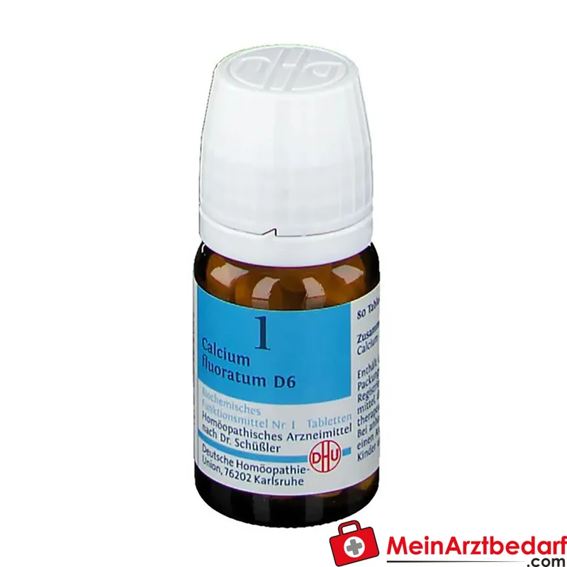 DHU Schüßler-Salz Nr. 1 Calcium fluoratum D6 250 mg Tabletten 80 Stück