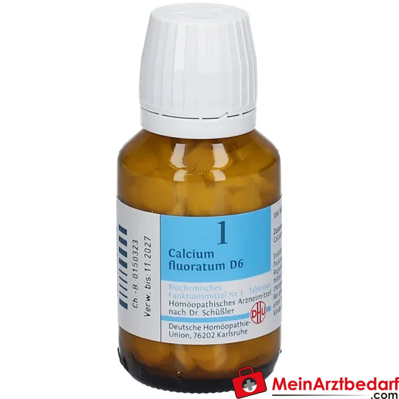 DHU Schüßler-Salz Nr. 1 Calcium fluoratum D6 250 mg Tabletten 80 Stück
