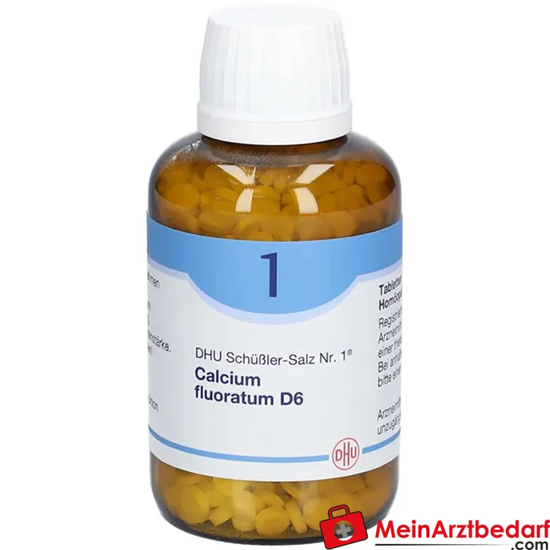DHU Schüßler-Salz Nr. 1 Calcium fluoratum D6 250 mg Tabletten 80 Stück
