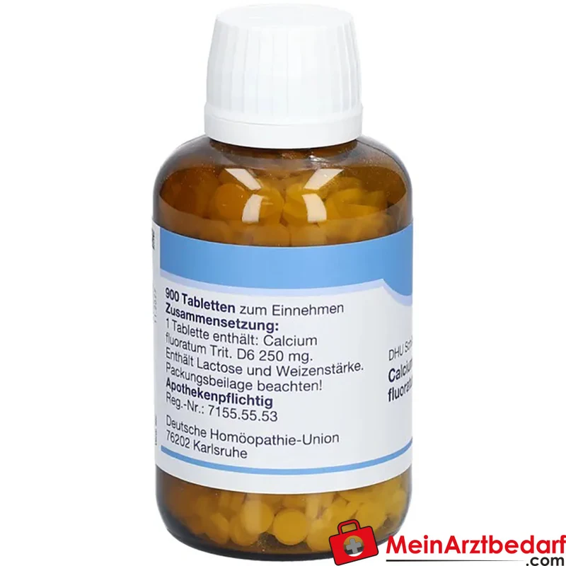 DHU Schüßler-Salz Nr. 1 Calcium fluoratum D6 250 mg Tabletten 80 Stück
