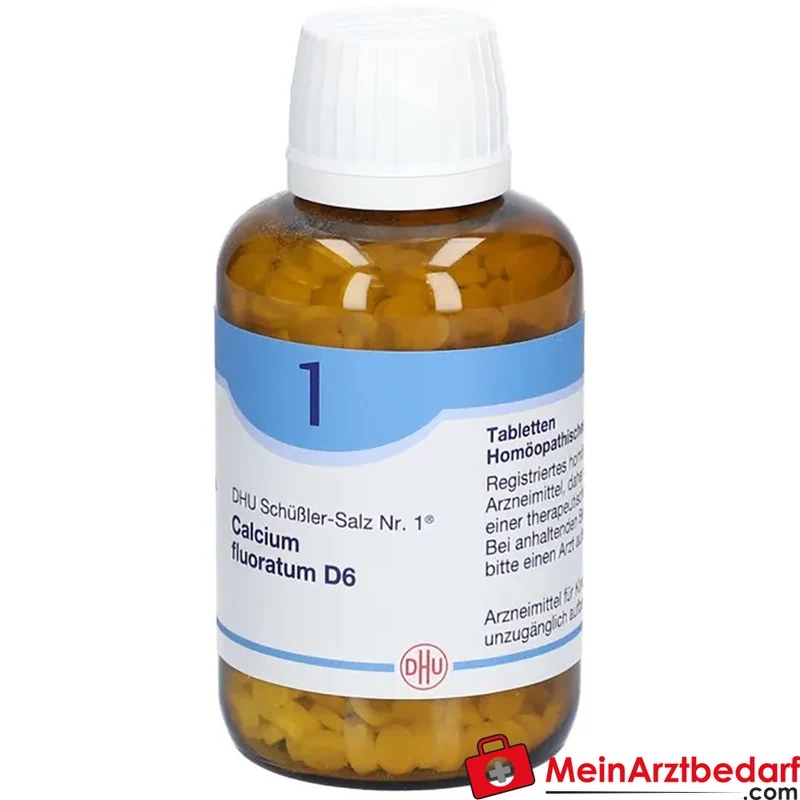 DHU Schüßler-Salz Nr. 1 Calcium fluoratum D6 250 mg Tabletten 80 Stück