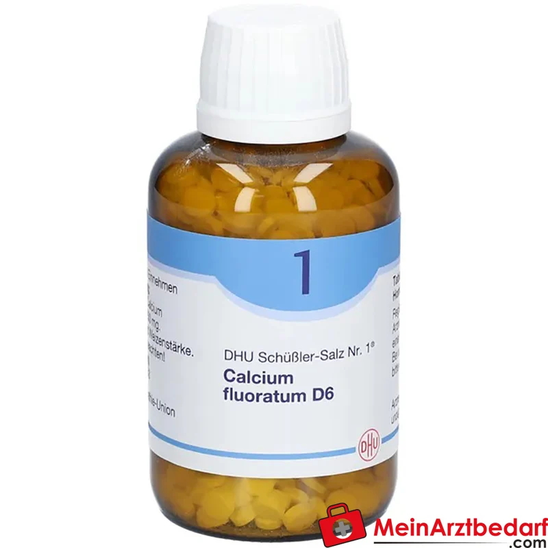 DHU Schüßler-Salz Nr. 1 Calcium fluoratum D6 250 mg Tabletten 80 Stück