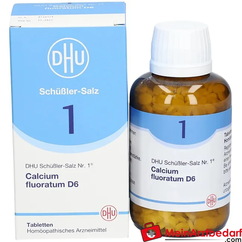 DHU Schüßler-Salz Nr. 1 Calcium fluoratum D6 250 mg Tabletten 80 Stück