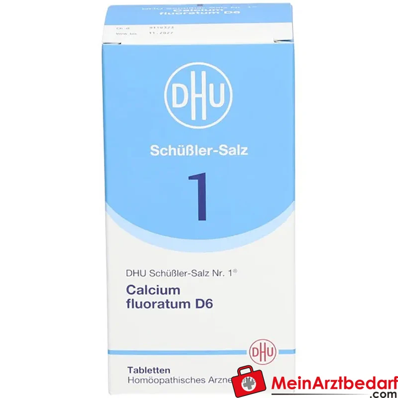 DHU Schüßler-Salz Nr. 1 Calcium fluoratum D6 250 mg Tabletten 80 Stück