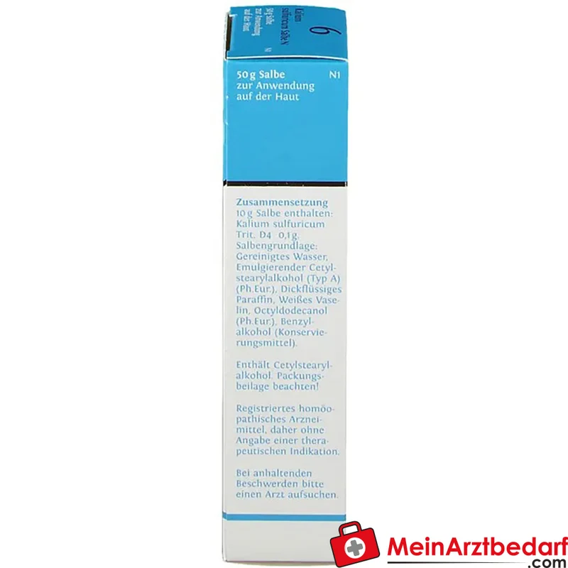 DHU Biochemie Nr. 6 Kalium sulfuricum N D4 Salbe