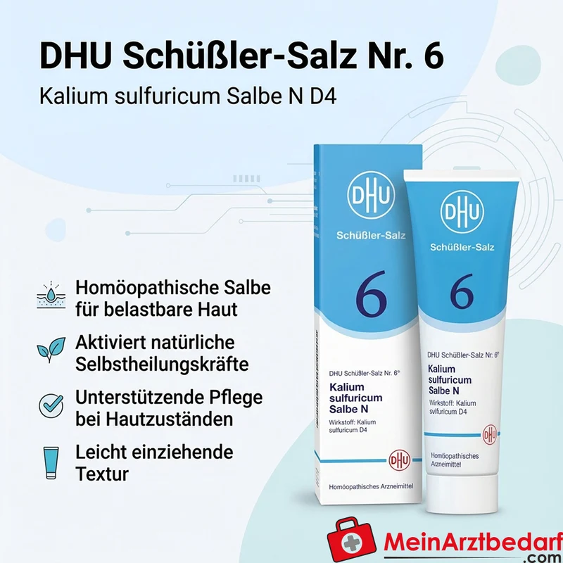 DHU Biochemie Nr. 6 Kalium sulfuricum N D4 Salbe
