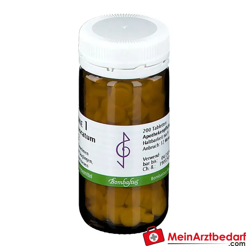 Bombastus Biochemie Biochemie 1 Calcium fluoratum D12 Tabletten 250 mg