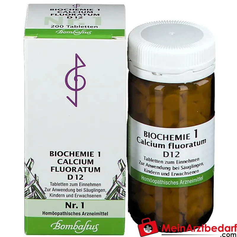 Bombastus Biochemie Biochemie 1 Calcium fluoratum D12 Tabletten 250 mg