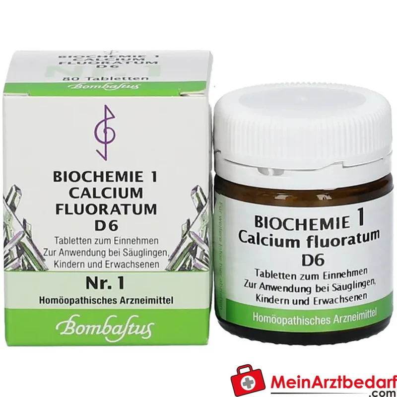 Bombastus Biochemie 1 Calcium fluoratum D6 250 mg Tabletten