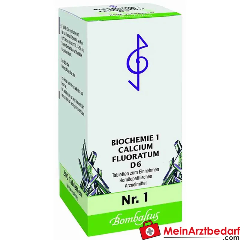 Bombastus Biochemie 1 Calcium fluoratum D6 250 mg Tabletten