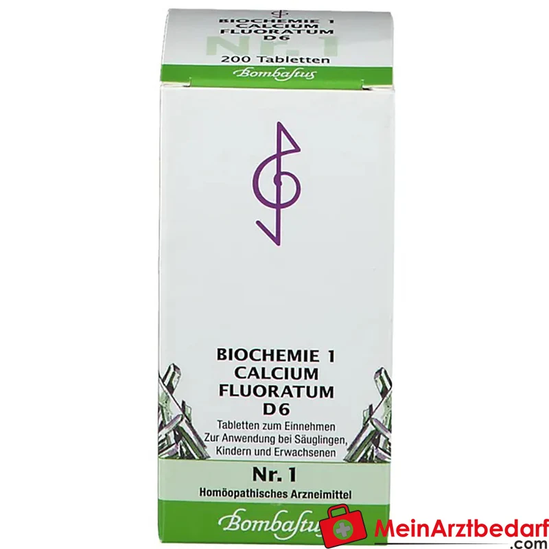 Bombastus Biochemie 1 Calcium fluoratum D6 250 mg Tabletten