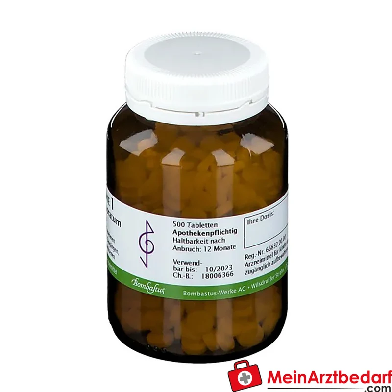 Bombastus Biochemie 1 Calcium fluoratum D6 250 mg Tabletten
