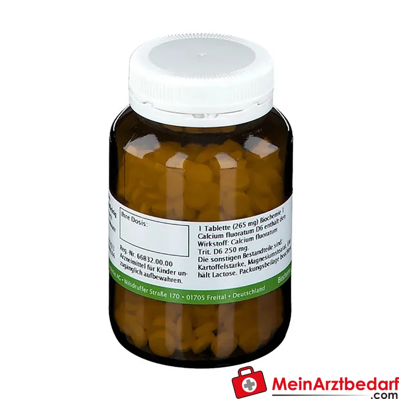 Bombastus Biochemie 1 Calcium fluoratum D6 250 mg Tabletten