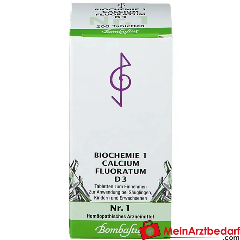 BIOCHEMIE 1 Calcium fluoratum D3 Tabletten 250 mg