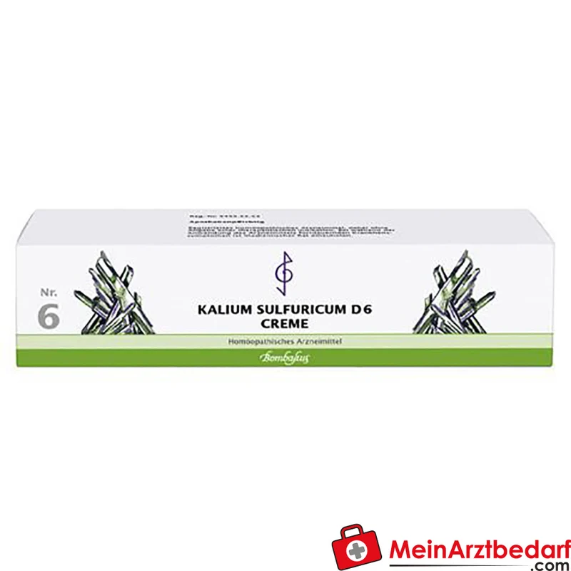 Bombastus Biochemie Kalium sulfuricum D6 Creme 10 mg/g