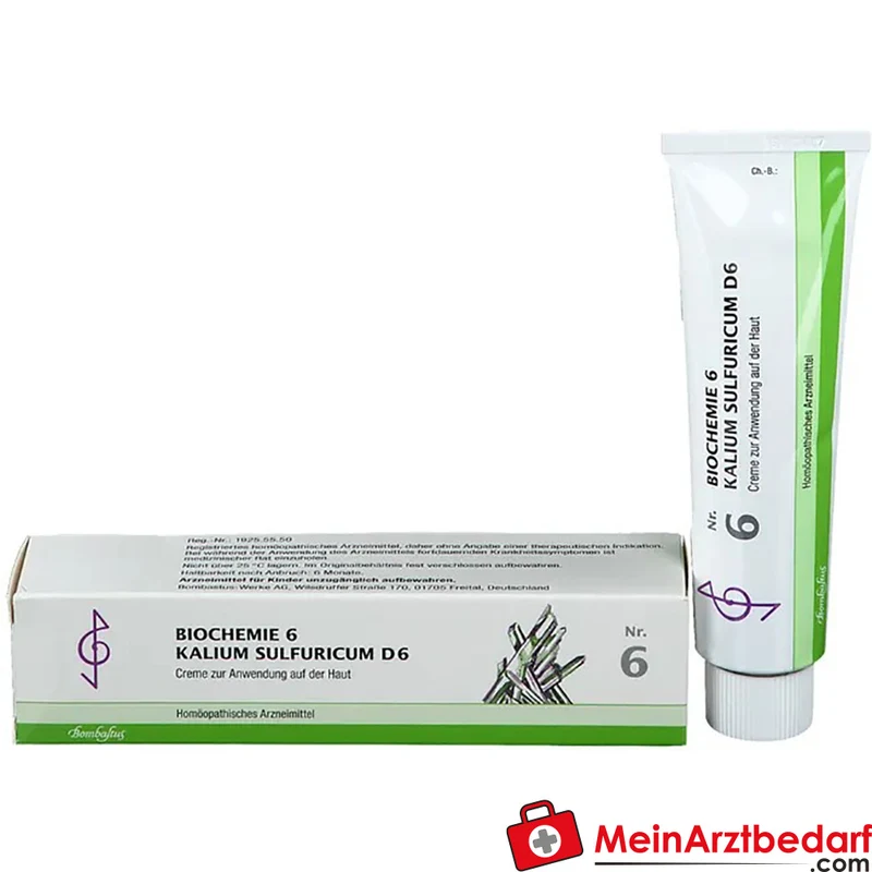 Bombastus Biochemie Kalium sulfuricum D6 Creme 10 mg/g