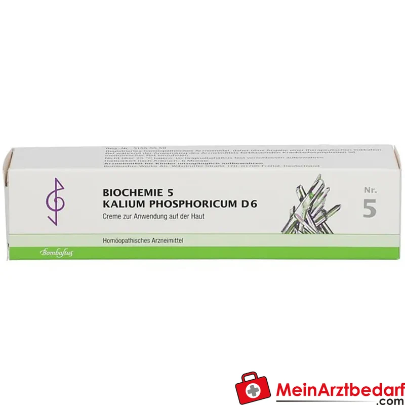 BIOCHEMIE 5 Kalium phosphoricum D6 10 mg Creme 1 Packung