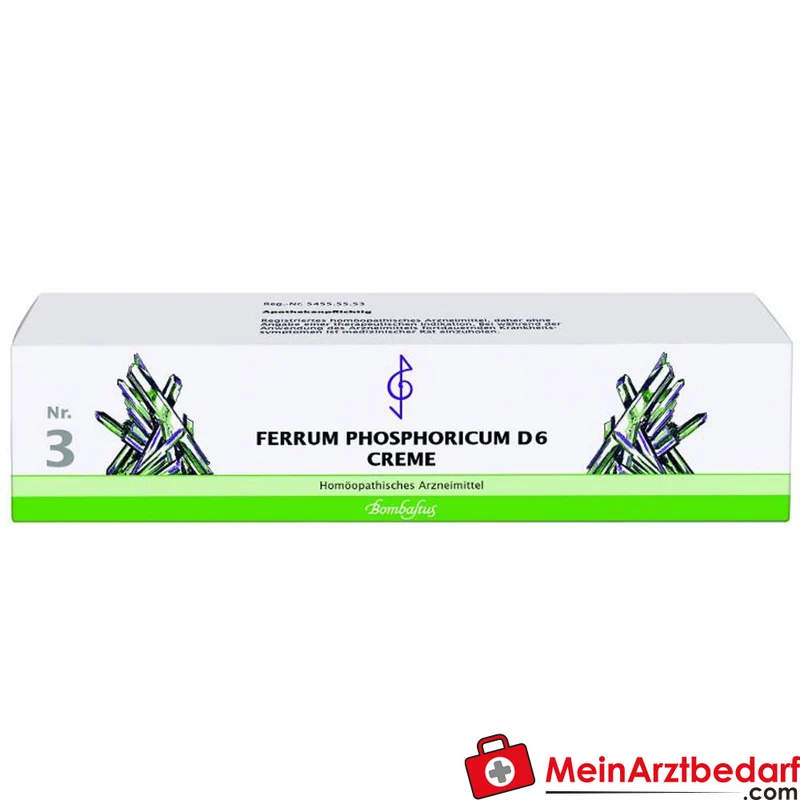 Bombastus Biochemie 3 Ferrum phosphoricum D6 Creme 10 mg