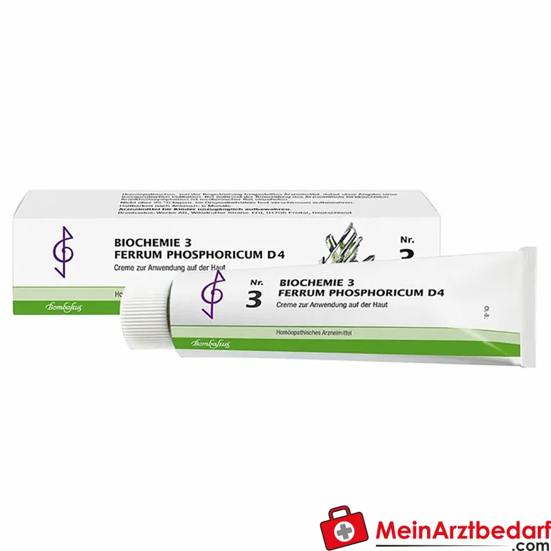 BIOCHEMIE 3 Ferrum phosphoricum D4 Creme 10 mg/g Tube 30 g
