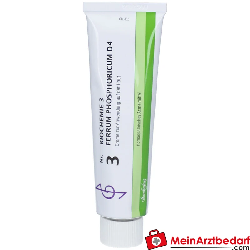 BIOCHEMIE 3 Ferrum phosphoricum D4 Creme 10 mg/g Tube 30 g
