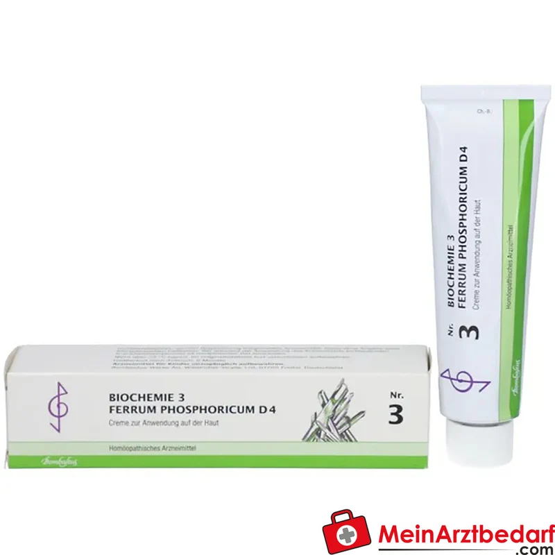 BIOCHEMIE 3 Ferrum phosphoricum D4 Creme 10 mg/g Tube 30 g