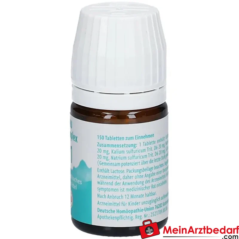 DHU Bicomplex 21 homöopathisches Arzneimittel Tabletten bei Schleimhautbeschwerden