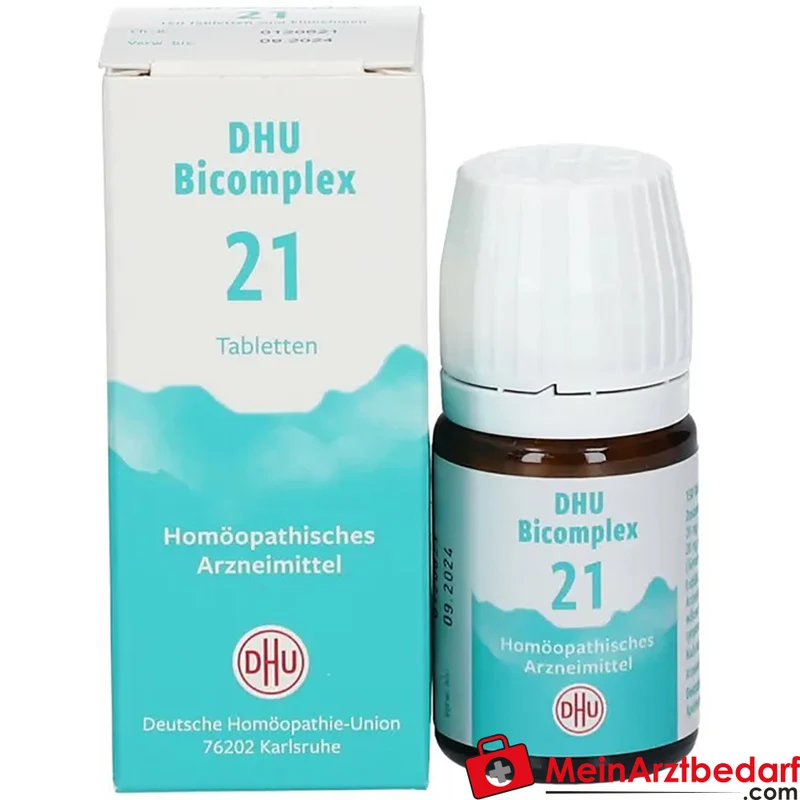 DHU Bicomplex 21 homöopathisches Arzneimittel Tabletten bei Schleimhautbeschwerden
