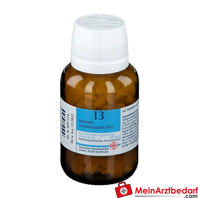 DHU Biochemie 13 Kalium arsenicosum D12 250 mg Tabletten