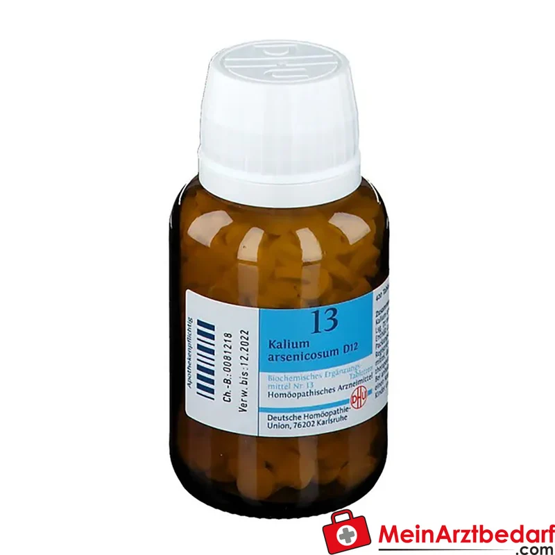 DHU Biochemie 13 Kalium arsenicosum D12 250 mg Tabletten