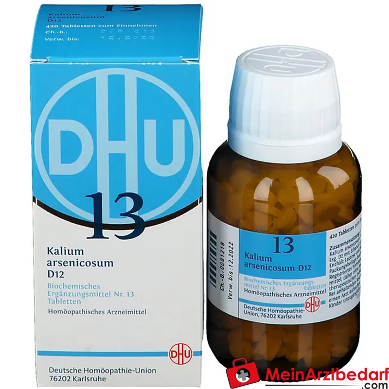 DHU Biochemie 13 Kalium arsenicosum D12 250 mg Tabletten