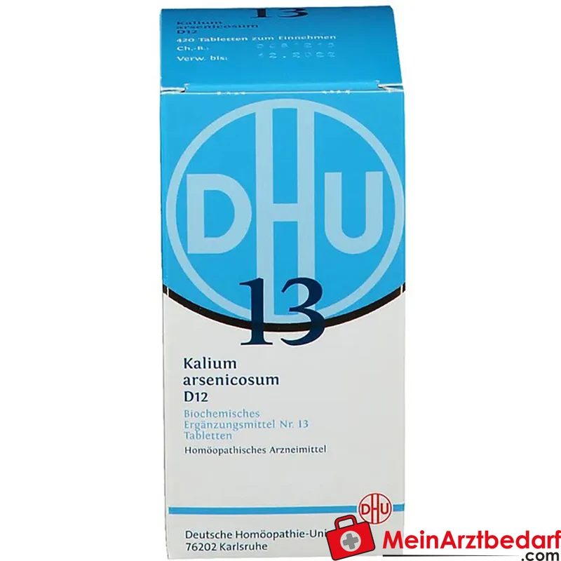 DHU Biochemie 13 Kalium arsenicosum D12 250 mg Tabletten