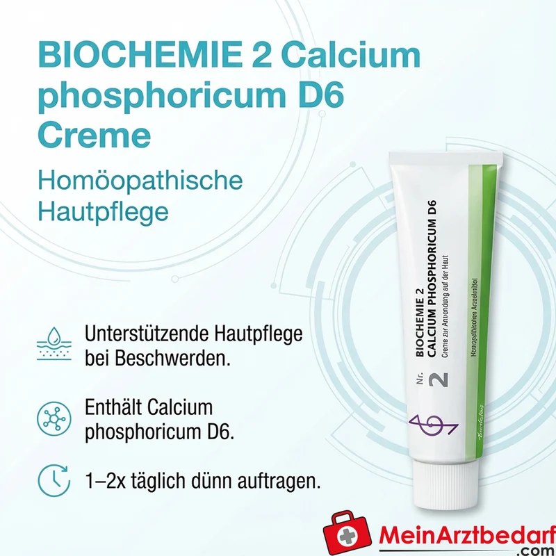 BIOCHEMIE 2 Calcium phosphoricum D6 Creme 30 g