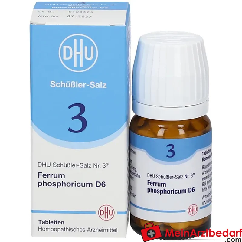 DHU Schüßler-Salz Nr. 3 Ferrum phosphoricum D6 Tabletten 250 mg