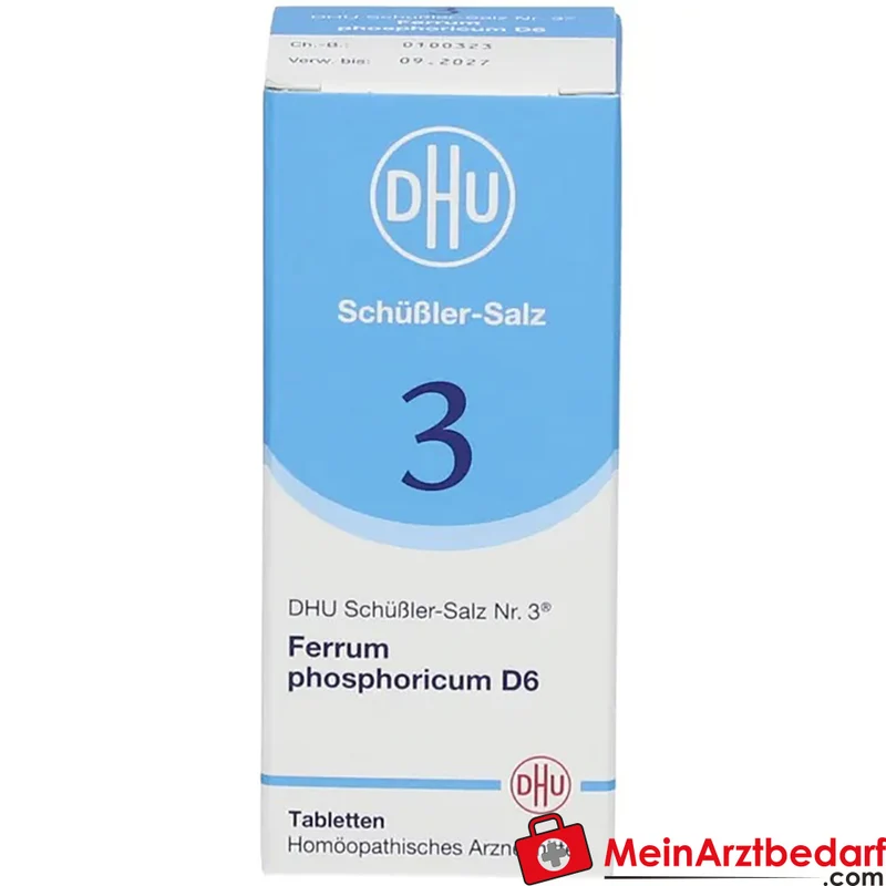 DHU Schüßler-Salz Nr. 3 Ferrum phosphoricum D6 Tabletten 250 mg