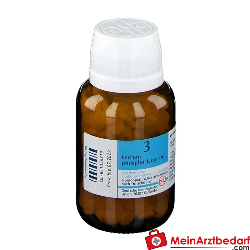 DHU Schüßler-Salz Nr. 3 Ferrum phosphoricum D6 Tabletten 250 mg