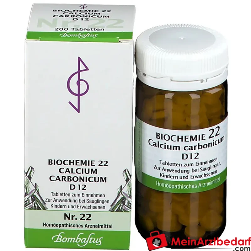 Bombastus Biochemie 22 Calcium carbonicum D12 250 mg Tabletten