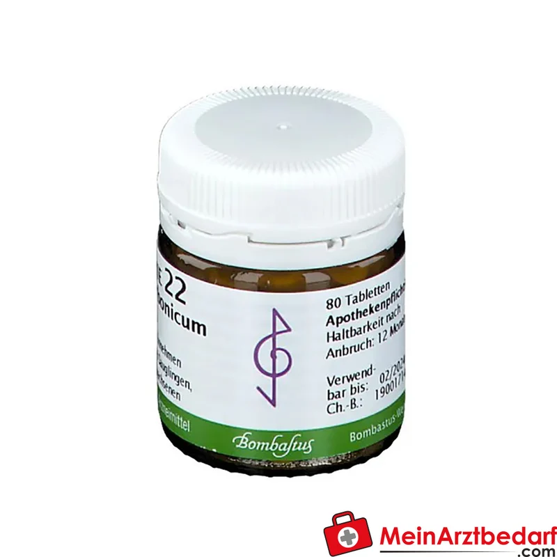 Bombastus Biochemie 22 Calcium carbonicum D6 250 mg Tabletten