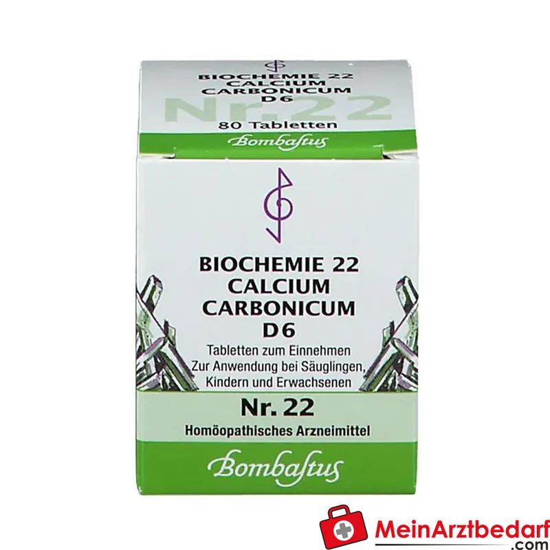 Bombastus Biochemie 22 Calcium carbonicum D6 250 mg Tabletten