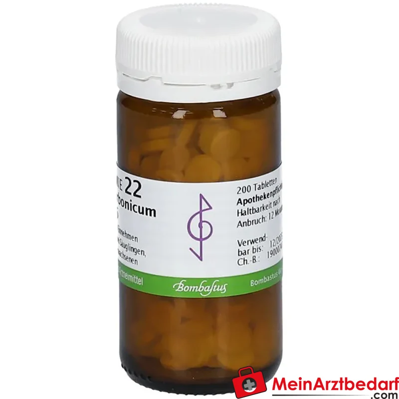 Bombastus Biochemie 22 Calcium carbonicum D6 250 mg Tabletten