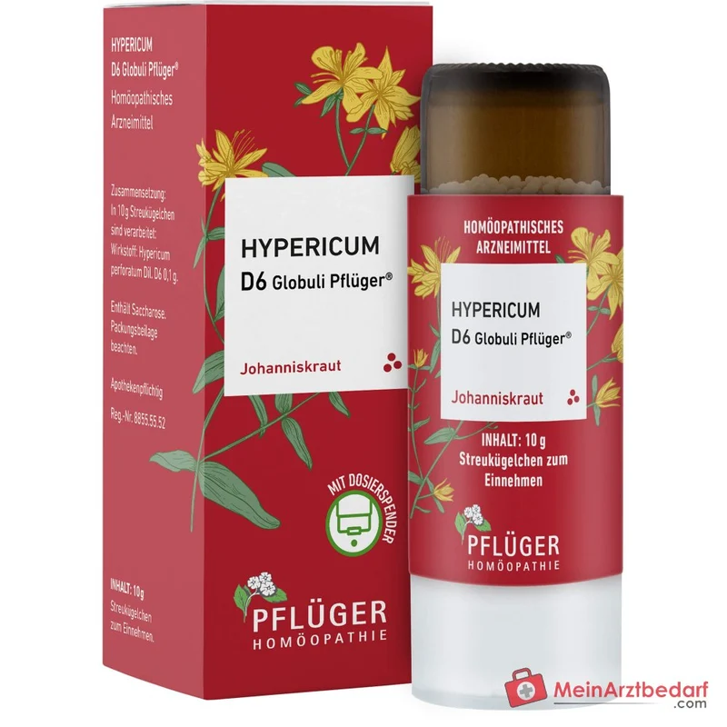 Pflüger Hypericum D6 Globuli 10 g
