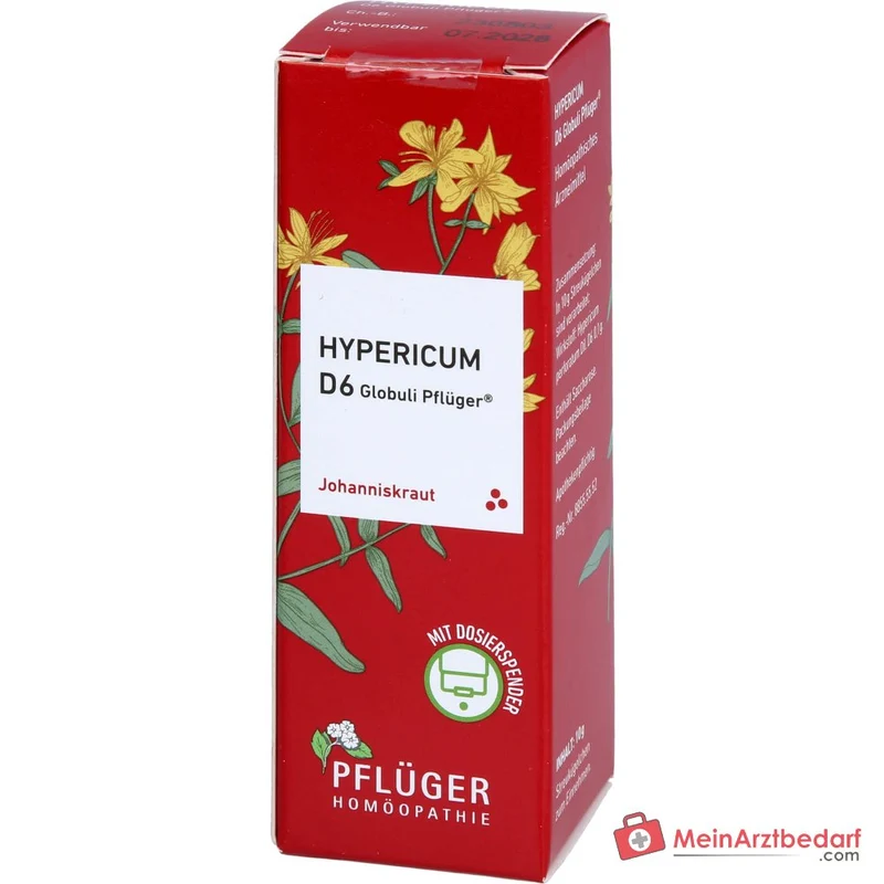 Pflüger Hypericum D6 Globuli 10 g