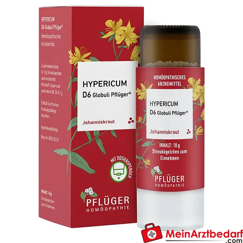 Pflüger Hypericum D6 Globuli 10 g
