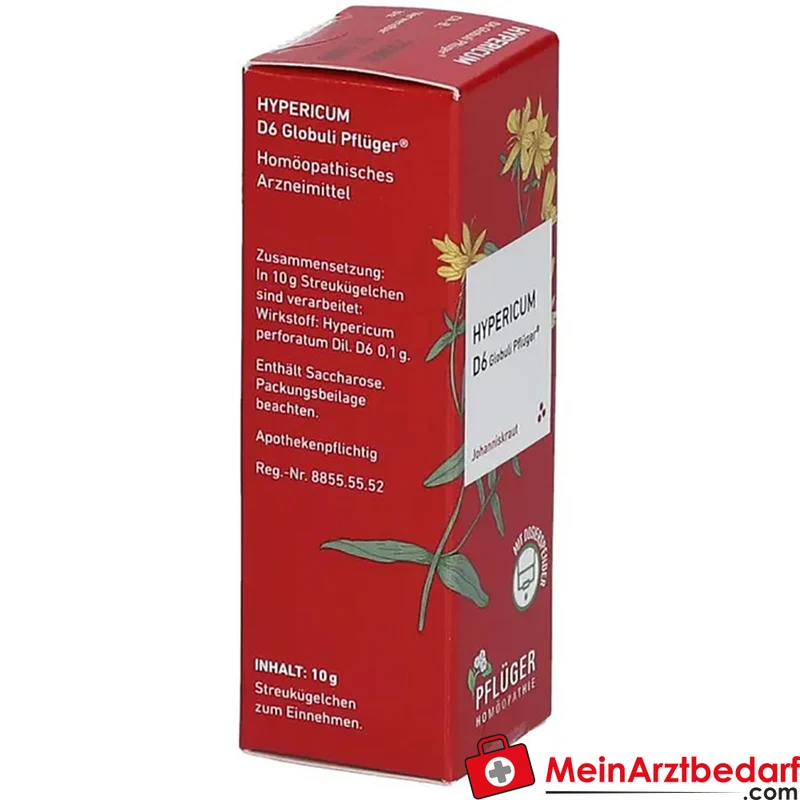 Pflüger Hypericum D6 Globuli 10 g