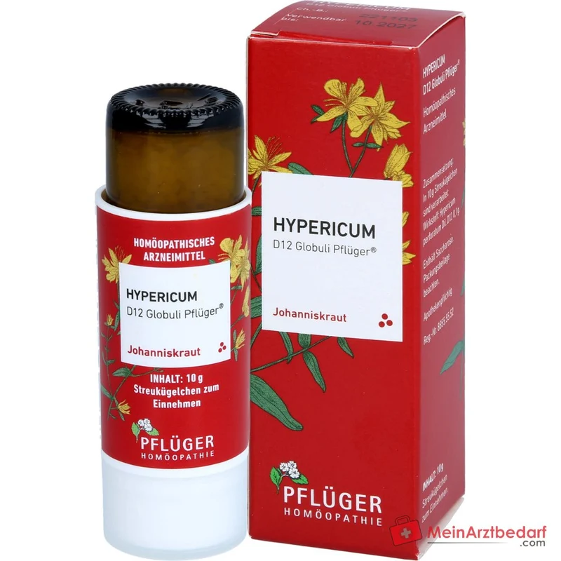 Pflüger Hypericum D12 Globuli 10 g