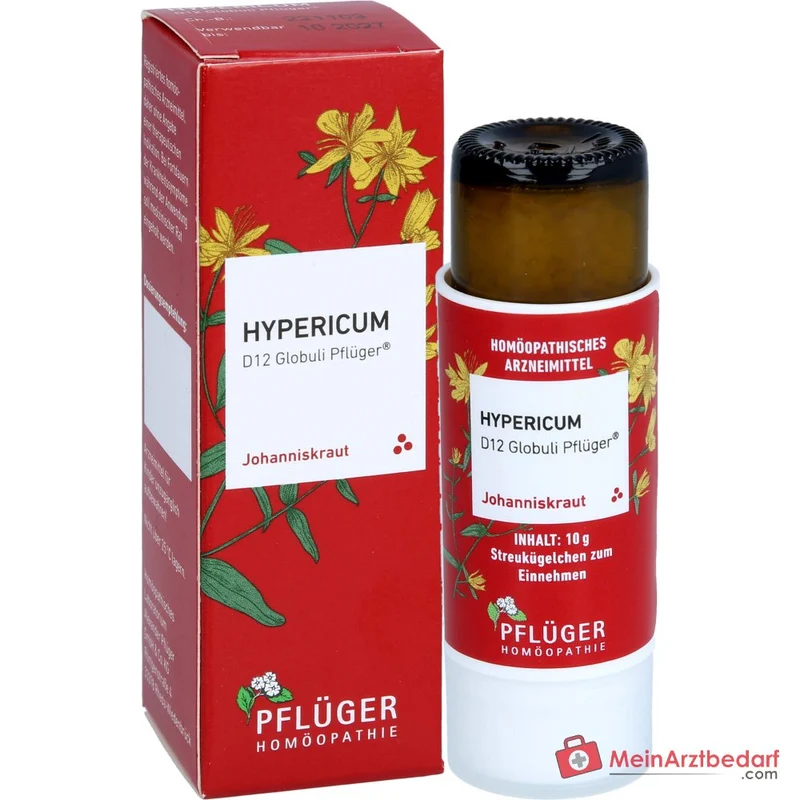 Pflüger Hypericum D12 Globuli 10 g