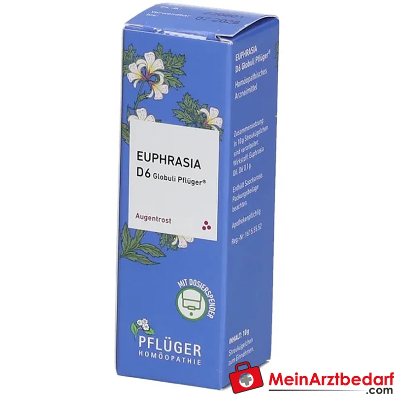 Pflüger Euphrasia D6 Globuli 10 g
