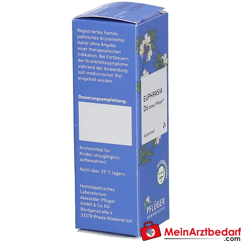 Pflüger Euphrasia D6 Globuli 10 g