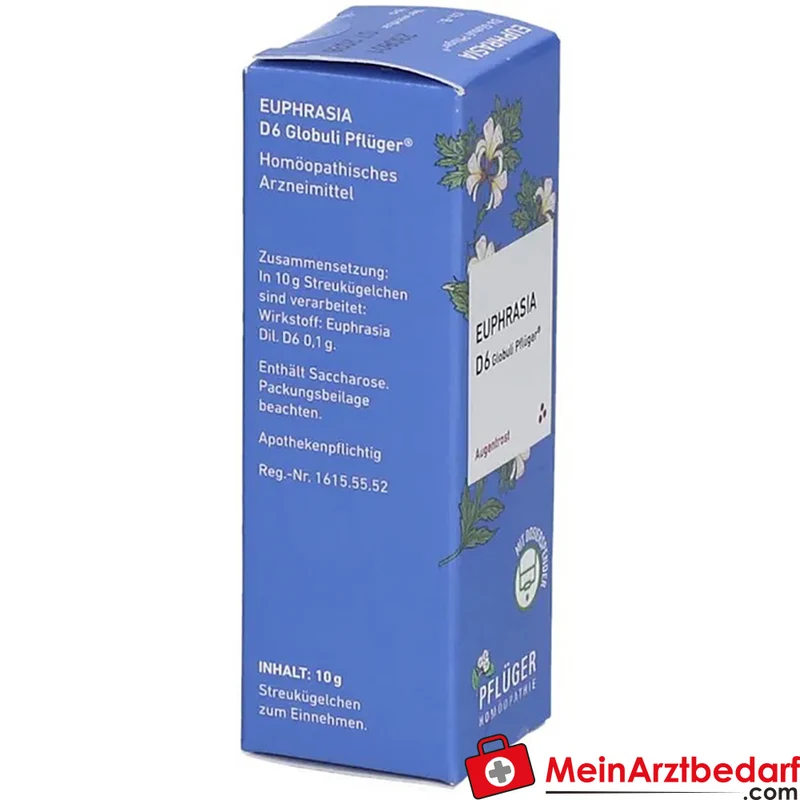 Pflüger Euphrasia D6 Globuli 10 g