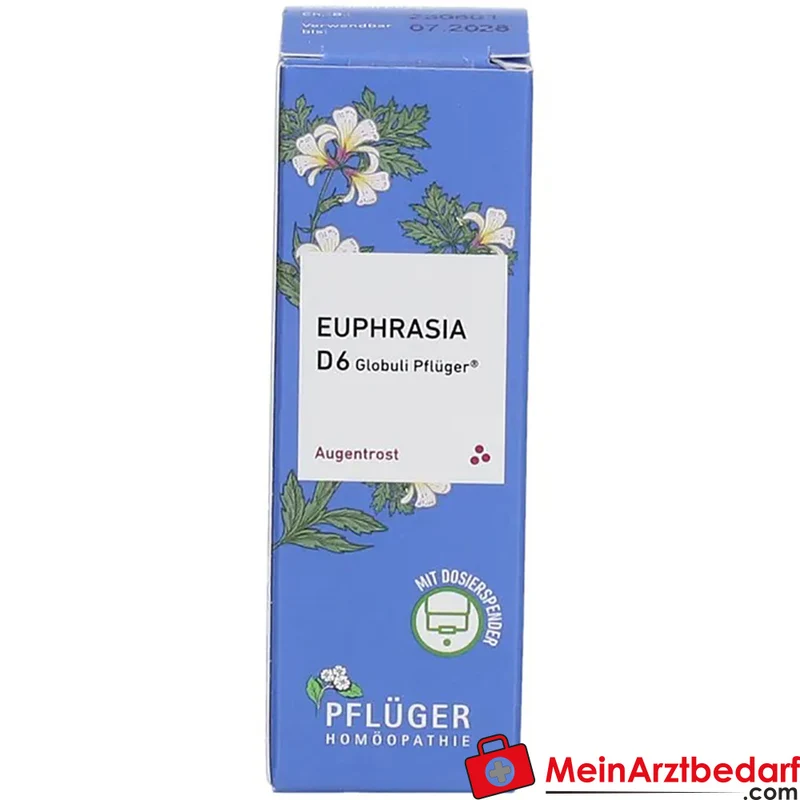 Pflüger Euphrasia D6 Globuli 10 g