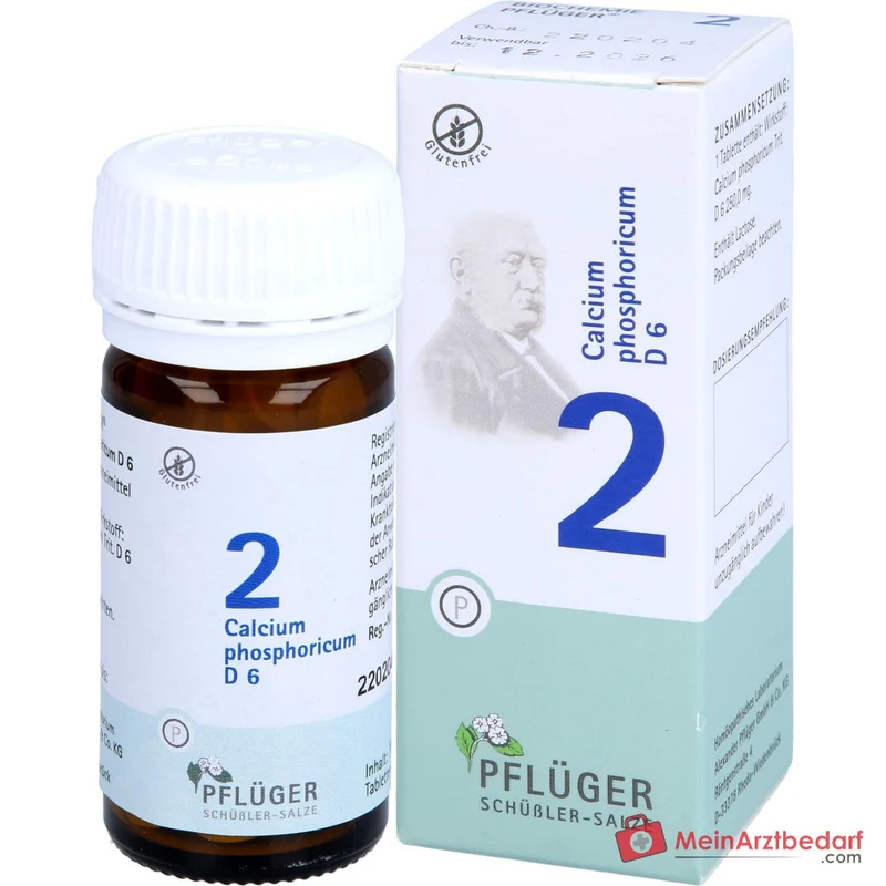 Pflüger Biochemie Nr. 2 Calcium phosphoricum D6 Tabletten, 100 St.